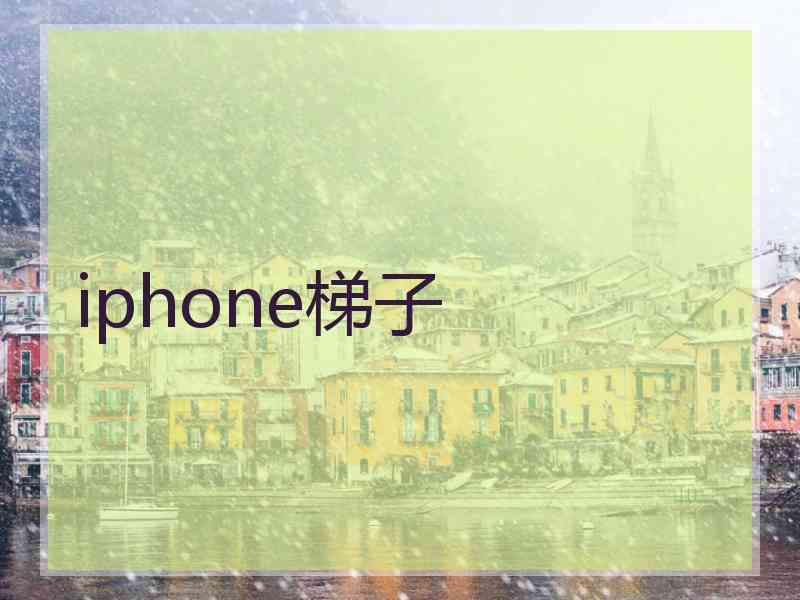 iphone梯子